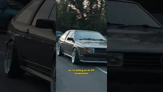 UK’s BEST Scirocco?! VR5 Swap, 3-piece OZ Turbos, Smoothed Bay &amp; INSANE Air Ride! #airride #shorts
