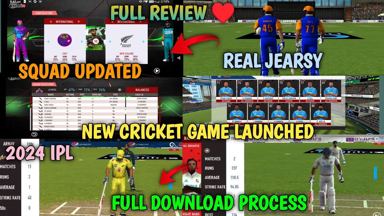 New Cricket Game Launched ! Cricket Blaster 24 Game Finally Launched Full Review