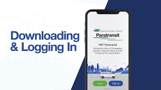 Downloading and Logging in to the HRT Paratransit App screenshot 3