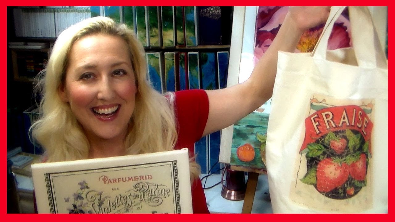 IronOn Canvas Projects DIY Tote Bag & Wall Art // Great Gifts! YouTube