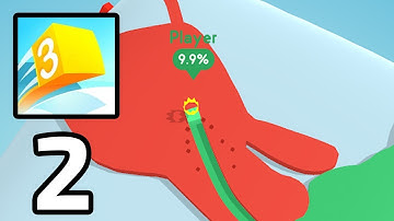 Paper.io 3D - Gameplay Part 2 (Android,IOS)