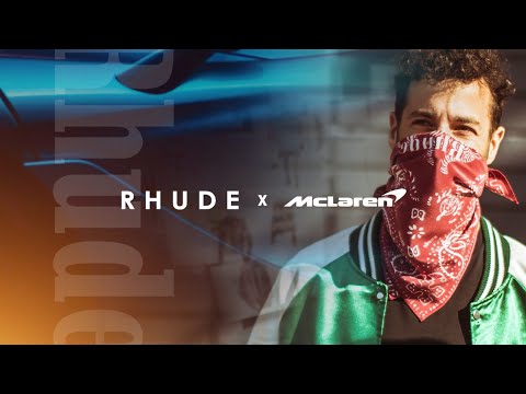 Daniel Ricciardo previews the R H U D E x McLaren collection | AW21