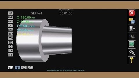 G90 in CNC | What is G90 in Fanuc | #simulator​​​ #cnc​​#boringOperations​​