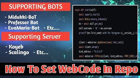 How To Add WebCode In Python | PythonBot | Telegram Bot | Malayalam MoTech #telegram