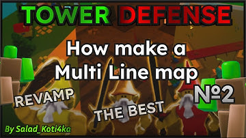 How make a Multi line map | GnomeCode Tower defence Addons | Roblox | №2