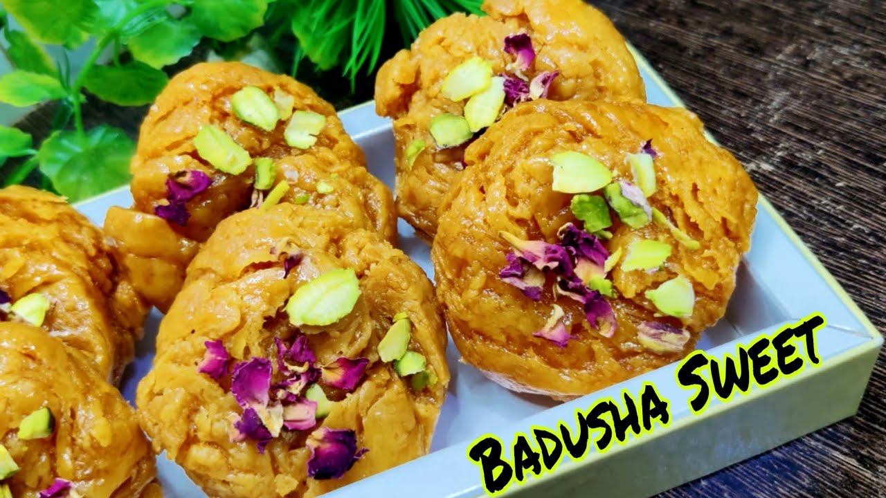 Badusha Recipe | Indian Sweet Recipe | Balushahi Recipe #sweetrecipe ...