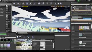 UE4 - Cloud Material Test 2