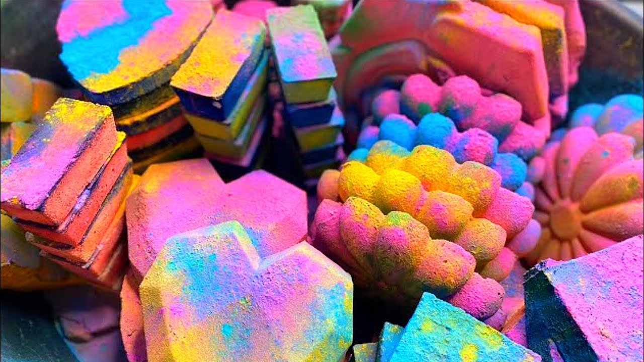 Mass Reform Gym Chalk Crushing Compilation | Asmr | Fast Speed | @ASMRMysticalVibes