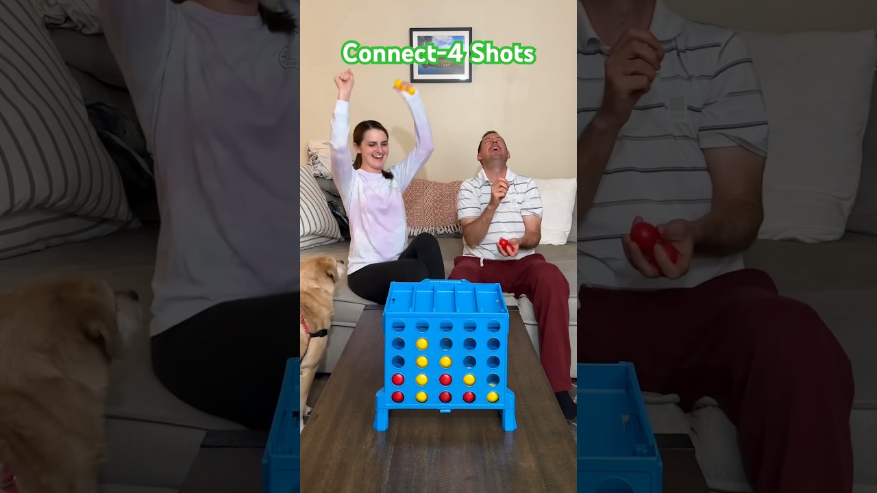 ULTIMATE Connect-4 Shots Game 😮 Who Will Win 