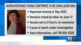 Human remains found in southern Colorado confirmed to be woman missing for over two  years