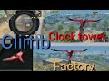 (FreeFire) How to climb factory and clock tower using Glider {September 11 2019}
