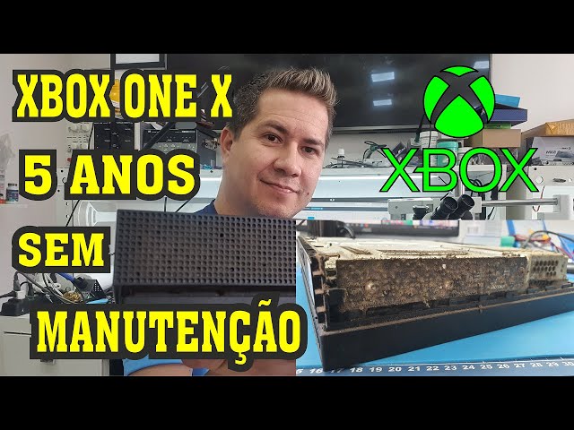 LIMPEZA E MANUTENÇÃO XBOX ONE S  ASSISTENCIA TANTUS GAMES 