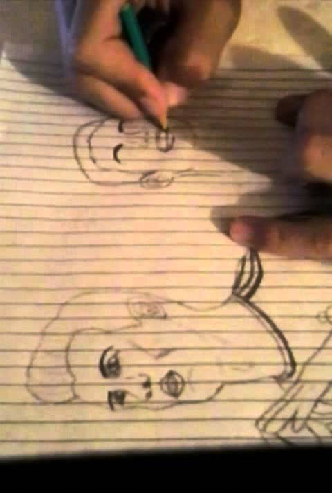 Bale vs Ronaldo drawing 2015