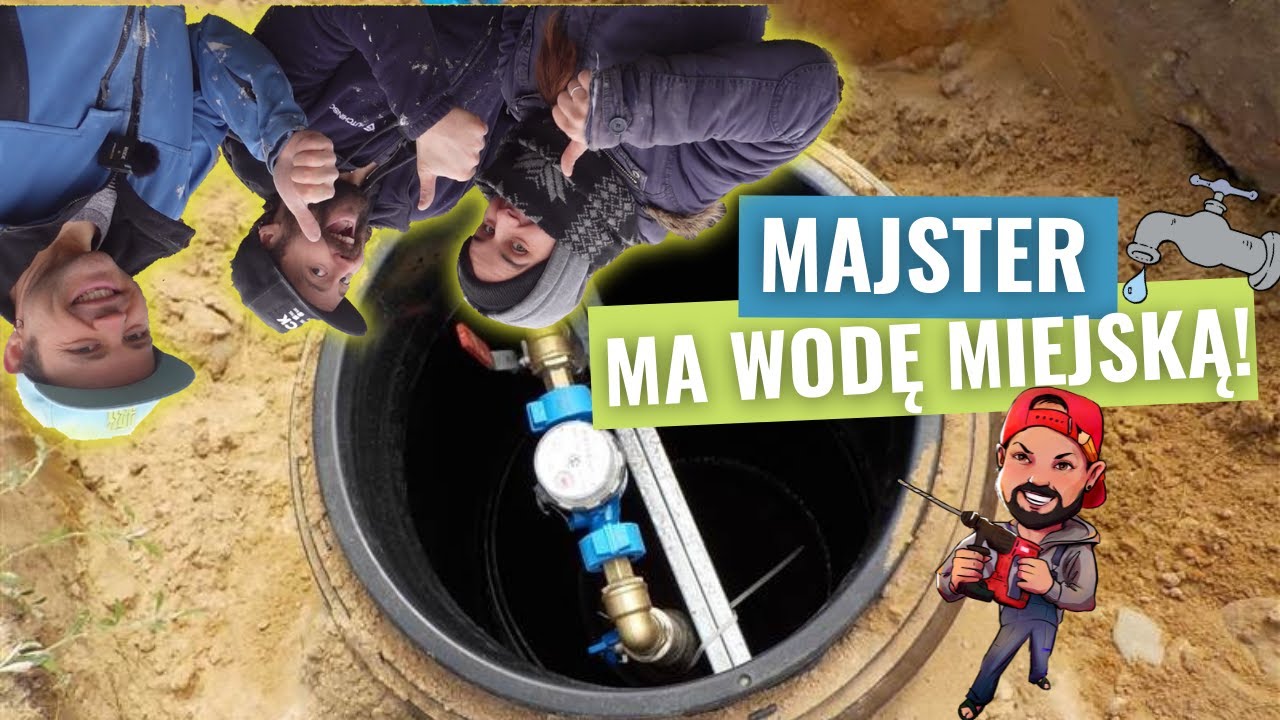 Koszt przyłącza sieci wodociągowej a budowa studni? Majster dostał warunki przyłączenia wody.