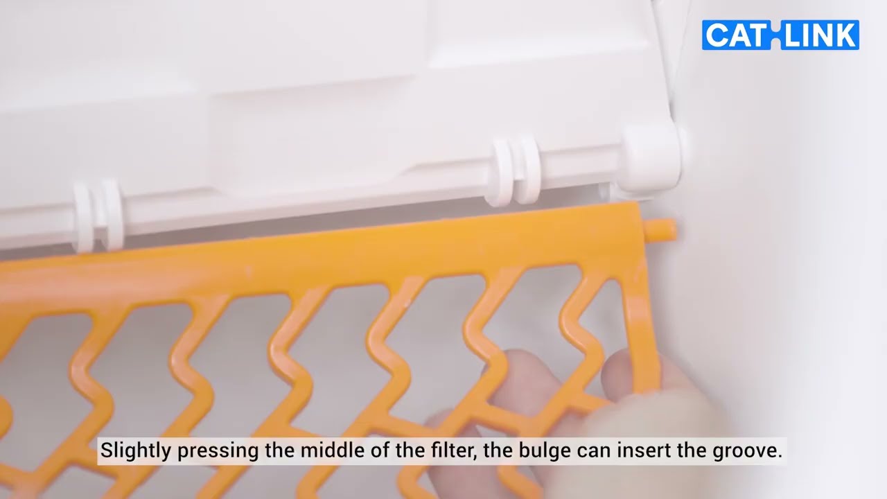 Catlink Baymax: How to Change the Litter Filter