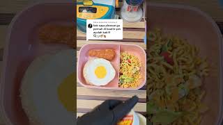 bekel sehat #lunchbox #bekalanaksehat #masakmasakan #mainanclay #bento