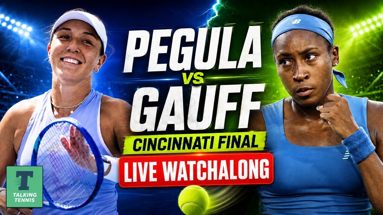 Jessica Pegula vs Coco Gauff | Cincinnati Final | LIVE TENNIS WATCHALONG