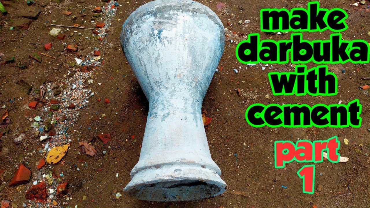how to make darbuka drum YouTube