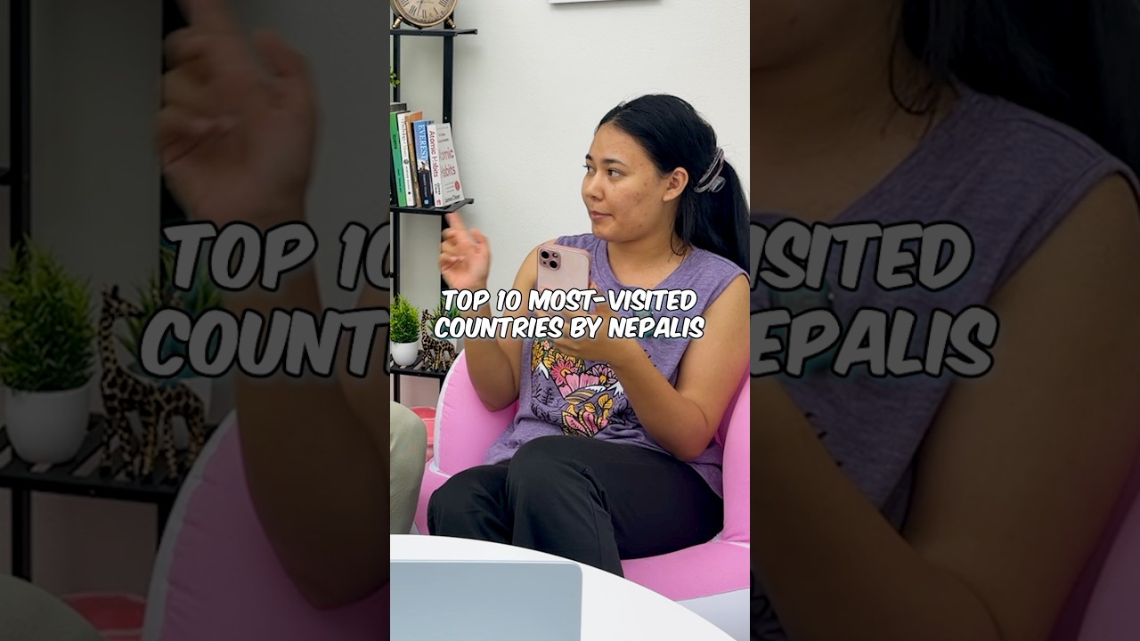 Top 10 Most-Visited Countries by Nepalis 🇳🇵