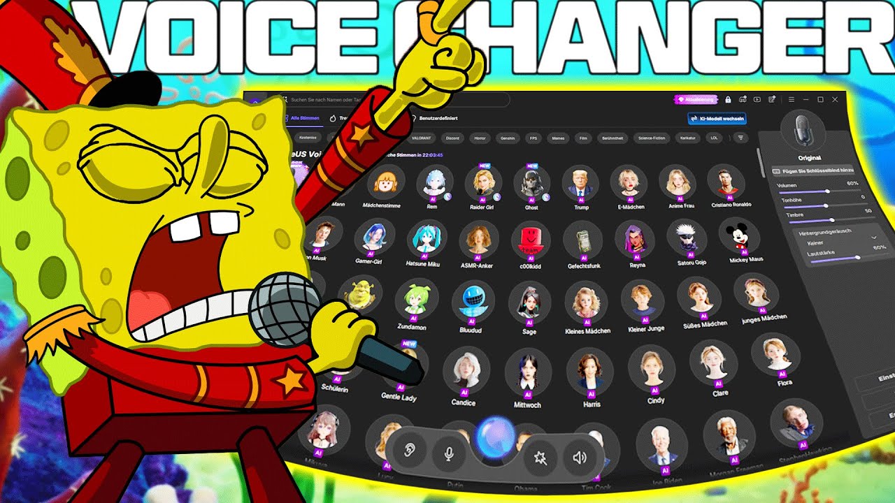 Voice Disguiser – 8 Stimmveränderungen & Soundeffekte, Tragbarer Stimmwandler Für Online-Spiele, Mit Feineinstellung, LED, 450-mAh-Akku