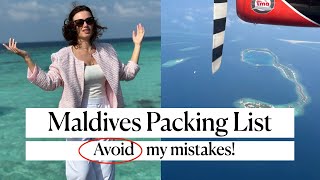 Maldives Honeymoon Packing List What I Wish I Brought And What To Leave