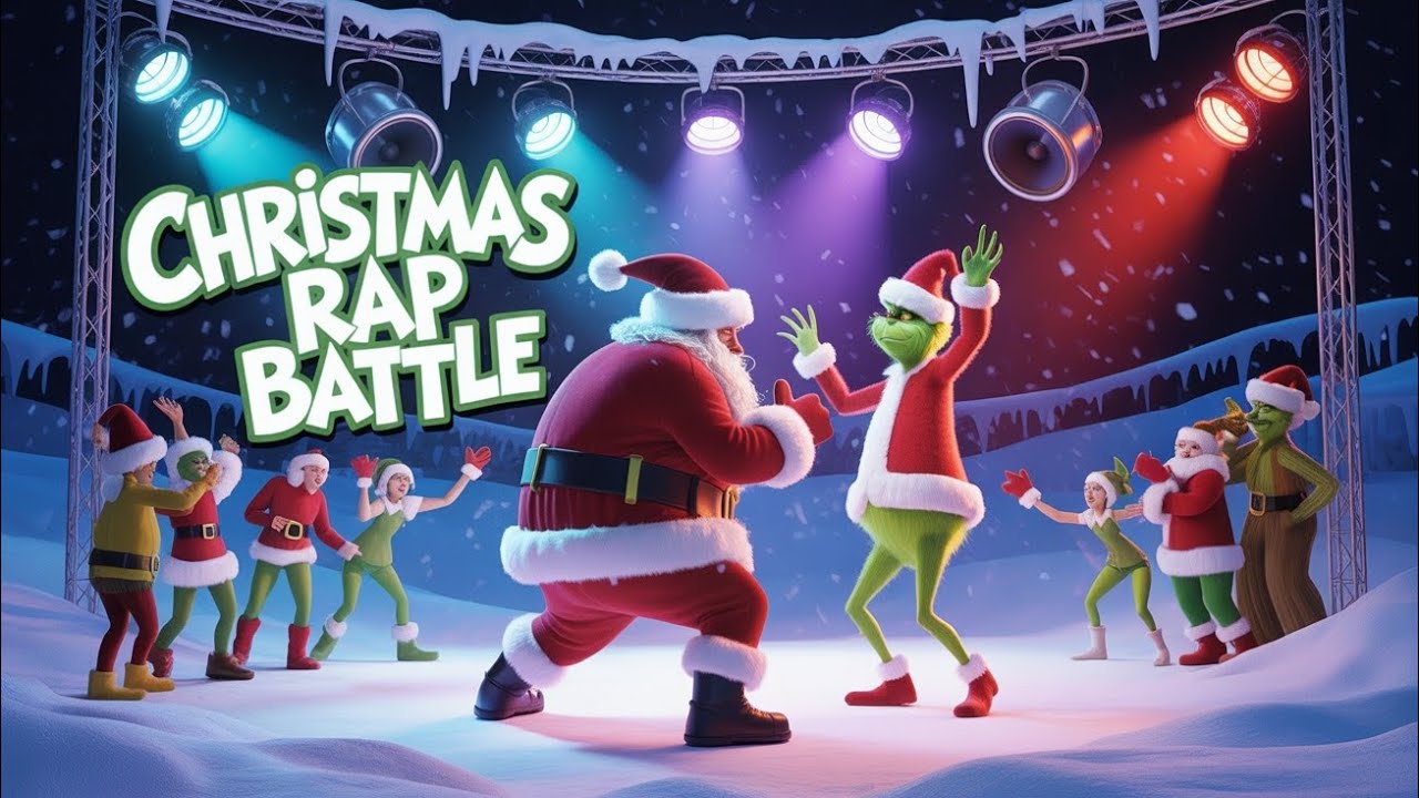 Santa vs The Grinch – Epic Christmas Rap Battle | Funny Holiday Hip Hop Showdown