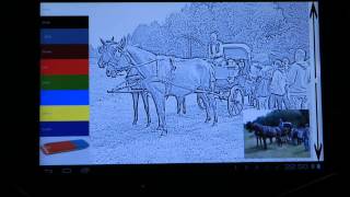 Coloring book for kids with cars, free android game for kids screenshot 5