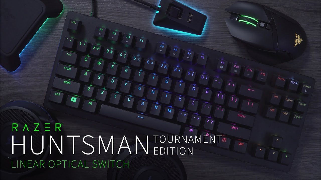 레이저 헌츠맨(Razer Huntman) 토너먼트 광축 게이밍 키보드 