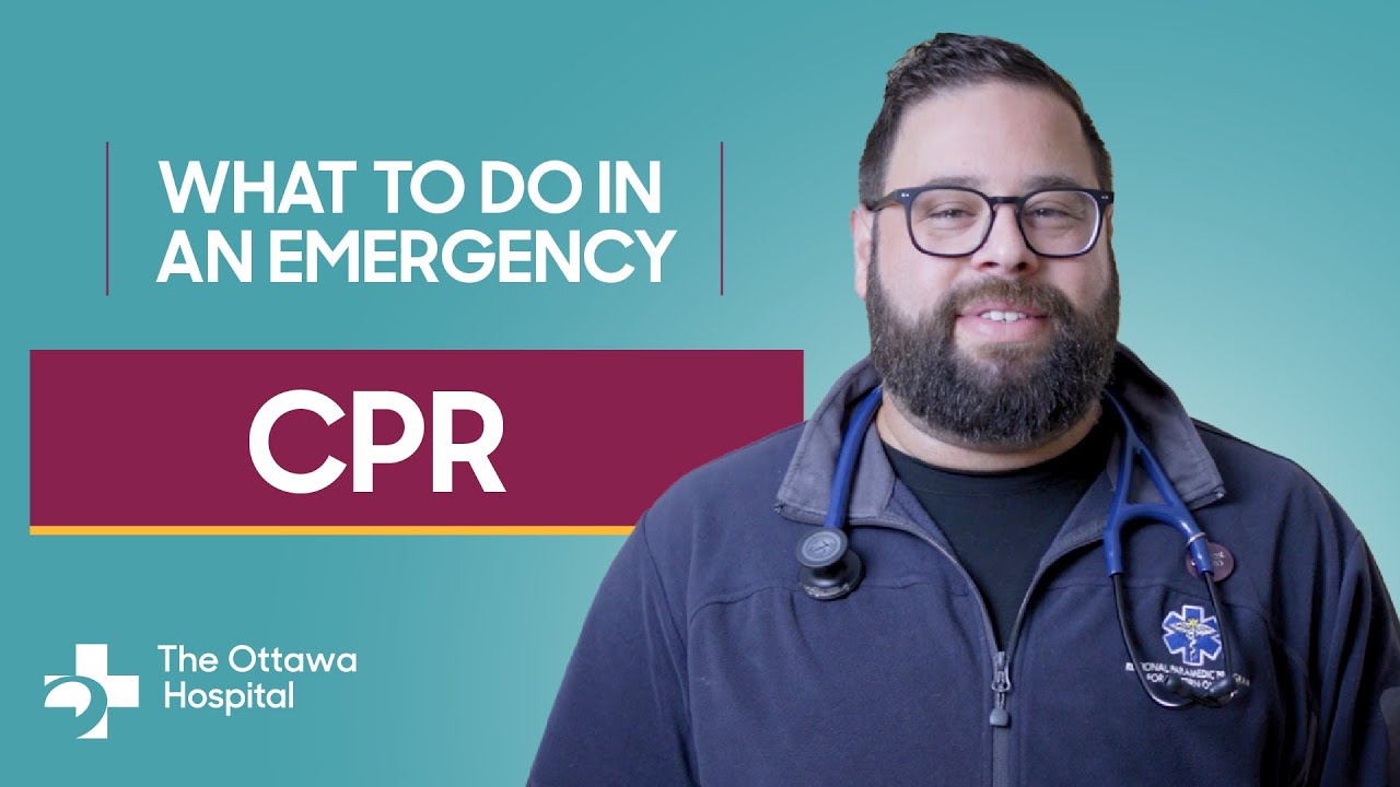 How to do hands-only CPR (cardiopulmonary resuscitation)