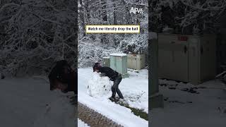 Watch me literally drop the ball