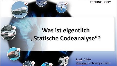 Was ist eigentlich „Statische Codeanalyse"? (165)