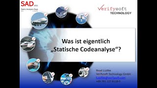 Was ist eigentlich „Statische Codeanalyse"? (165)