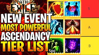 POE 1 TIER LIST FOR LEGACY OF PHRECIA EVENT! What Is The Best Ascendancy?