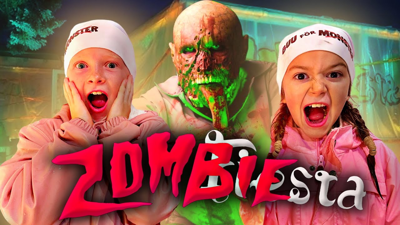 HALLOWEEN PÅ GRÖNA LUND - VI TESTAR NYA SKRÄCKHUSEN ZOMBIEST MED 8-ÅRINGAR!
