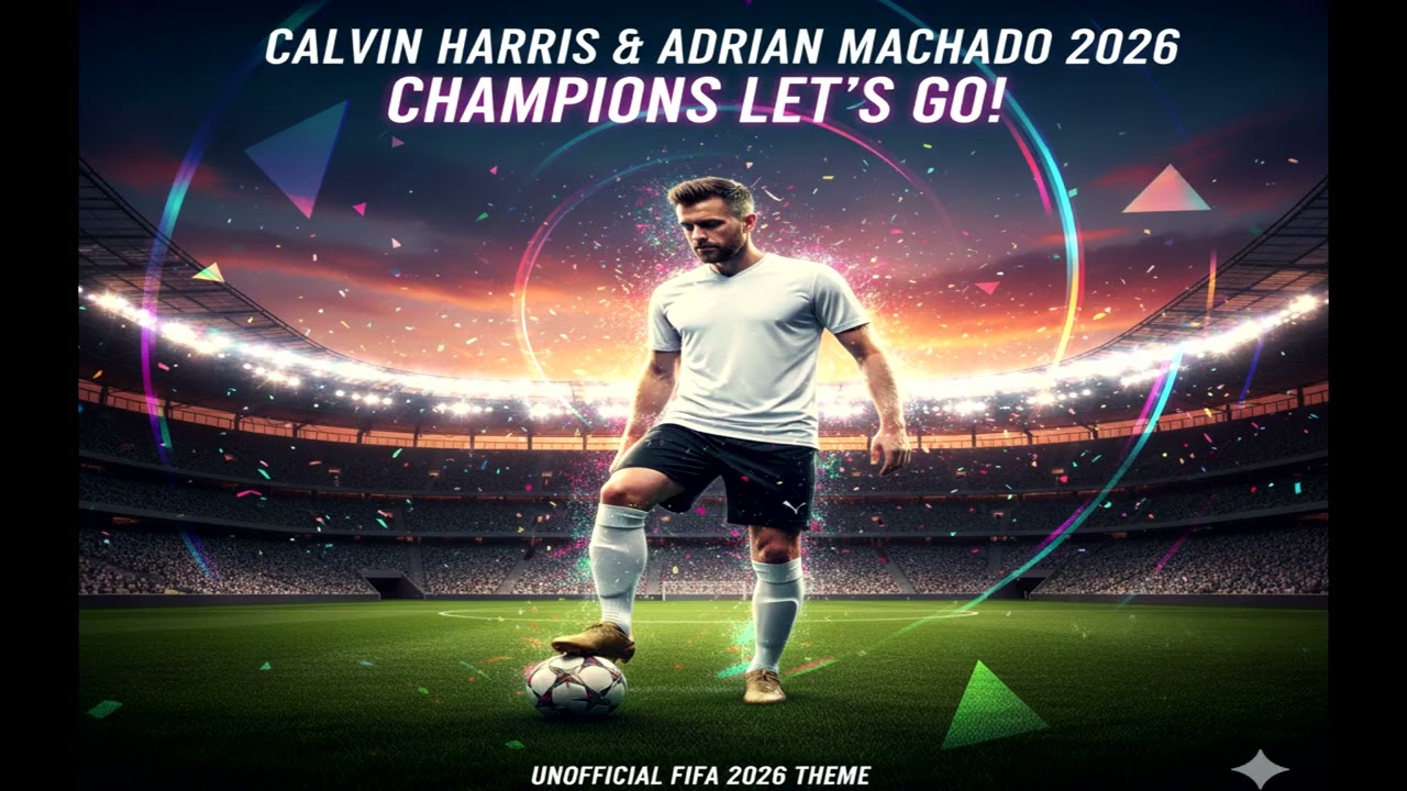 CALVIN HARRIS & ADRIAN MACHADO FIFA 2026 - CHAMPIONS LETS GO! Unofficial FIFA 2026 Theme