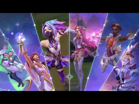 Video LMHT Chém Gió: Riot hé lộ loạt skin Vệ Binh Tinh Tú... - youtube