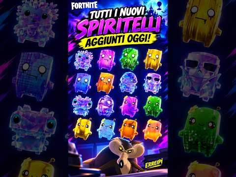 TUTTI I NUOVI SPIRITELLI DI FORTNITE 😱✨ #shorts