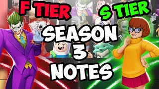 MultiVersus Season 3 OFFICIAL Patch Notes REACTION! (Buffs/Nerfs)