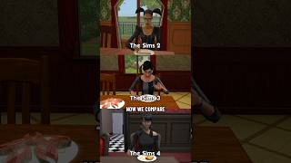 Comparing animations between The Sims 2, 3, & 4: Eating #sims4 #thesims