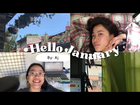 VLOG 17 | Hello January! My first week of the year✨ | By: Aj