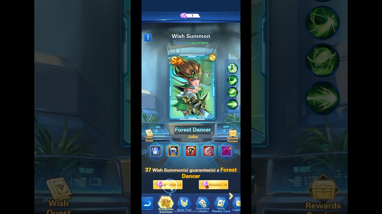 X HERO - wish summon ✅ 