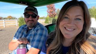 Tree Delivery & Planting, Last Pumpkin Harvest & Garden Center Shopping! 🌳🍂🌲