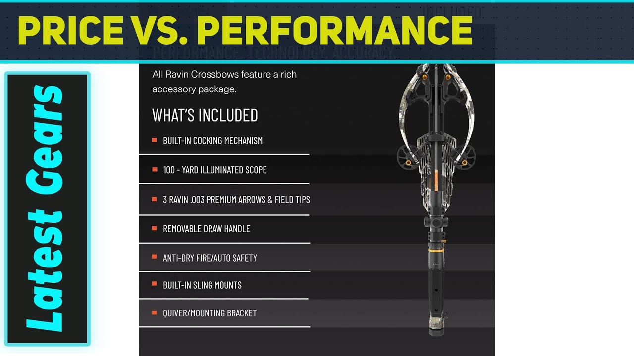 RAVIN Crossbow Package: Ultimate Hunting Precision & Stealth!