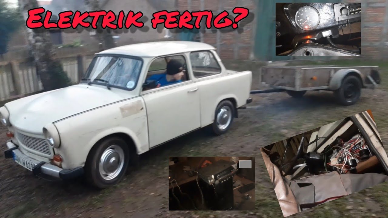 Trabant 601 | Armaturenbrett und Radio einbauen, Elektrik endlich fertig !