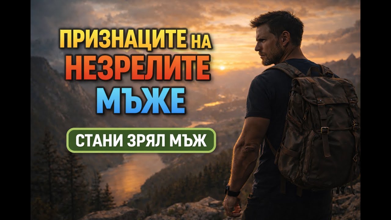 6 признака, че мъжът не е емоционално зрял