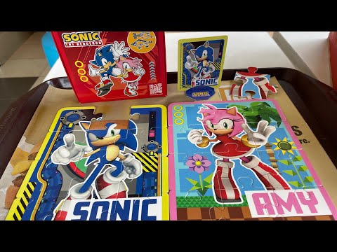 SONIC THE HEDGEHOG @ McDonald’s (Philippines)| #9 Sonic &amp; Amy Puzzle Racer | Happy Meal Toys