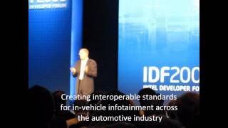 In-Vehicle Infotainment - Paul Otellini Keynote at Intel Developer Forum Net Worth