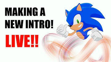 Making my new intro LIVE!!!