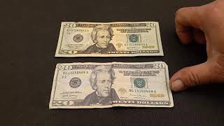 COUNTERFEIT $20 BILL